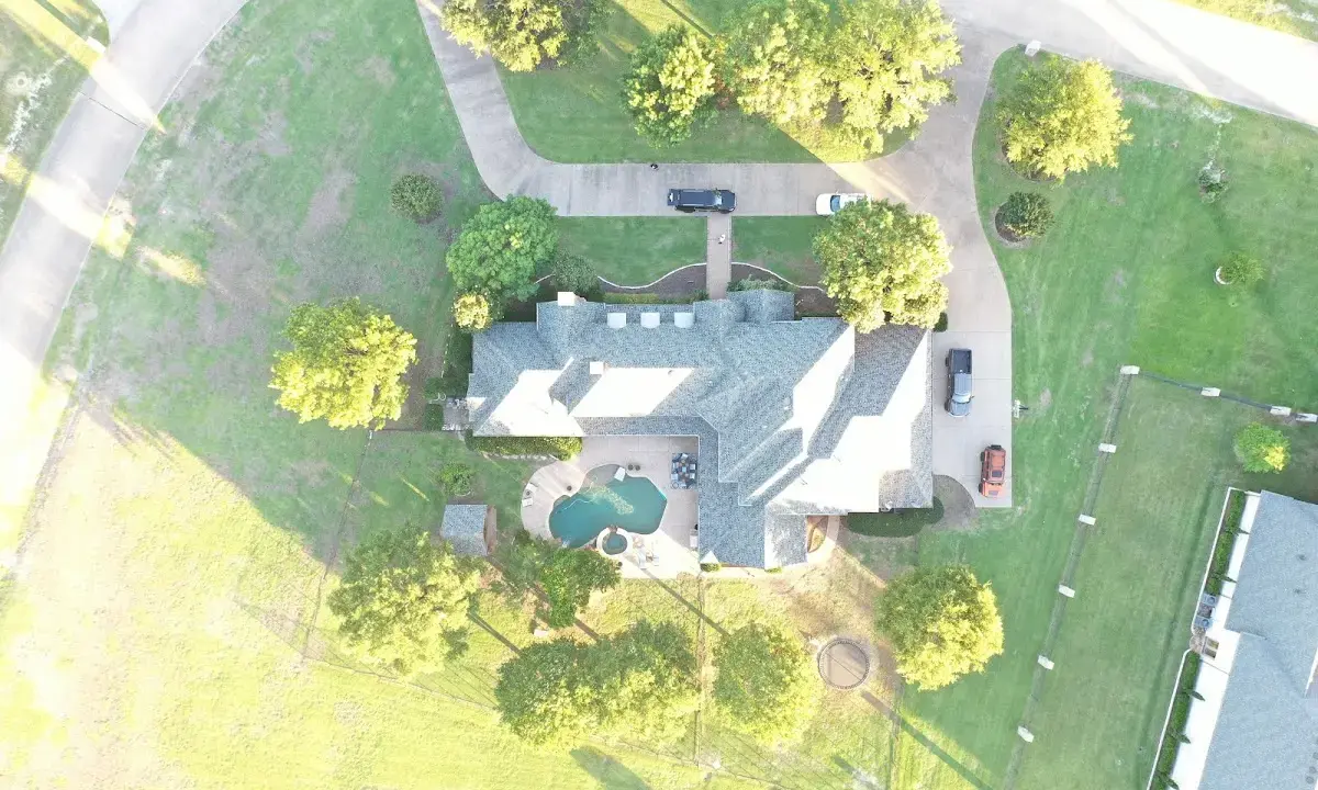 New shingle roof installation on a home in Trumann